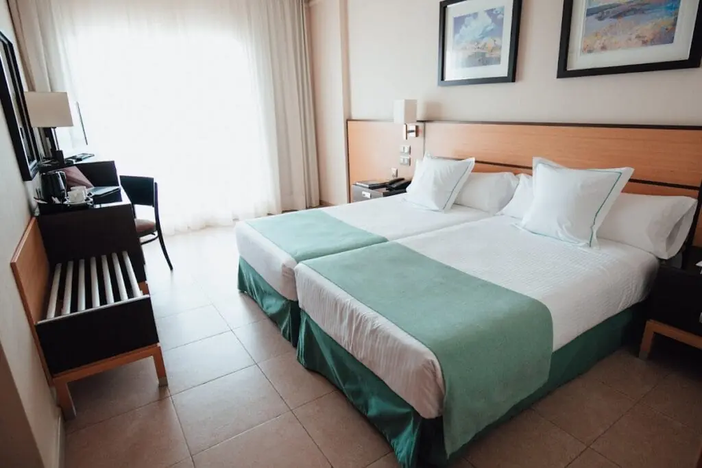 Chambre double du Poseidon La Manga Hotel & Spa