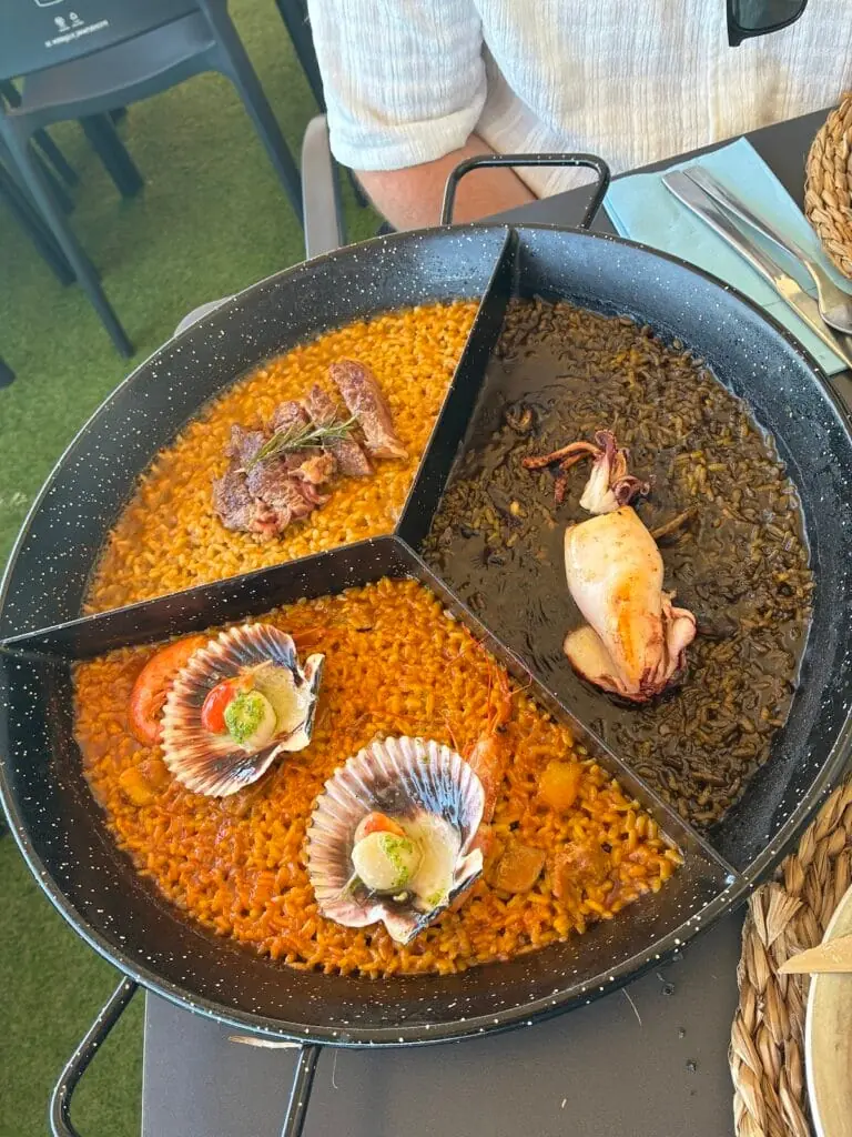 Sea views from Restaurante Calypso