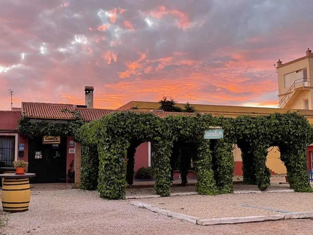 Innenraum des Restaurante Canela, Los Belones