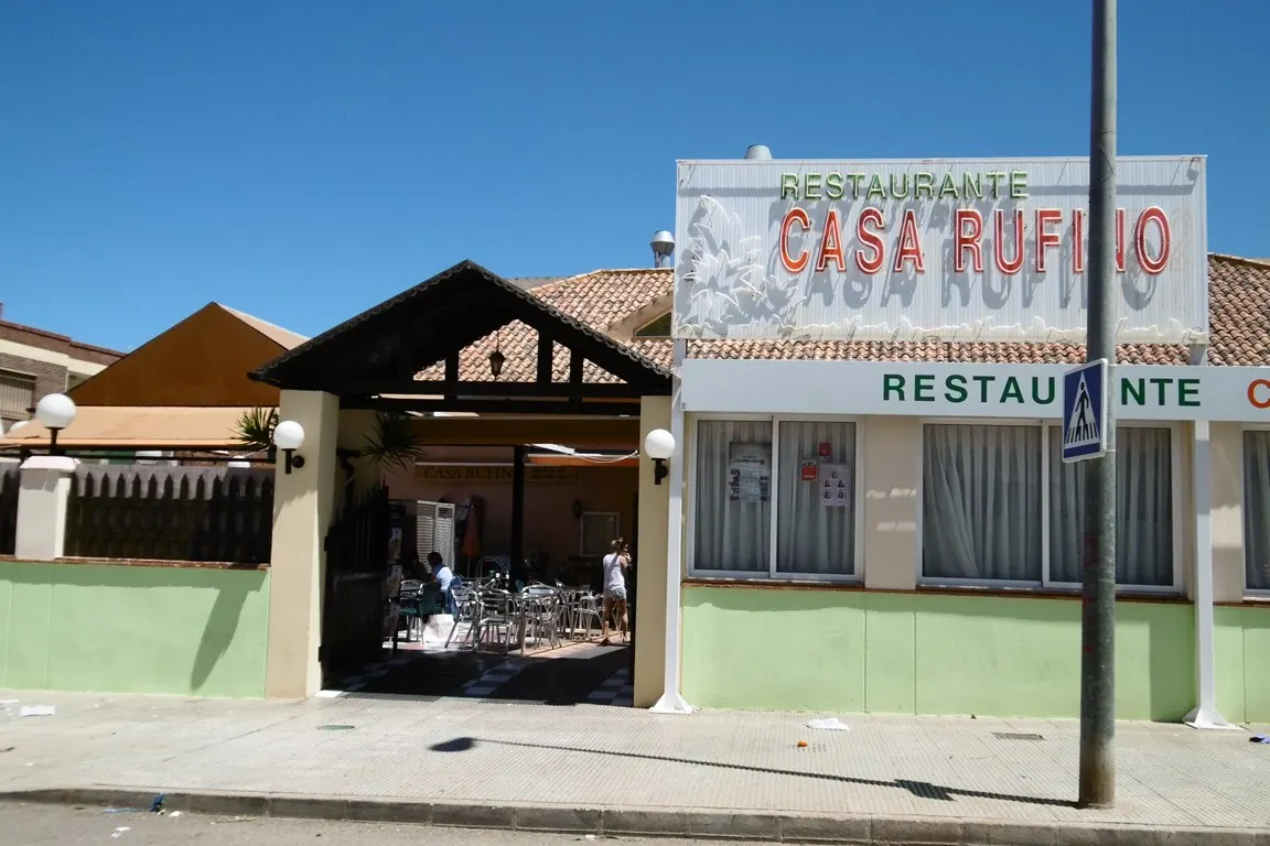 Caldero (the local fish and rice stew) at Restaurante Casa Rufino, Los Belones
