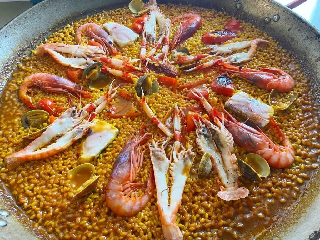 Riz aux fruits de mer du Restaurante El Mosqui