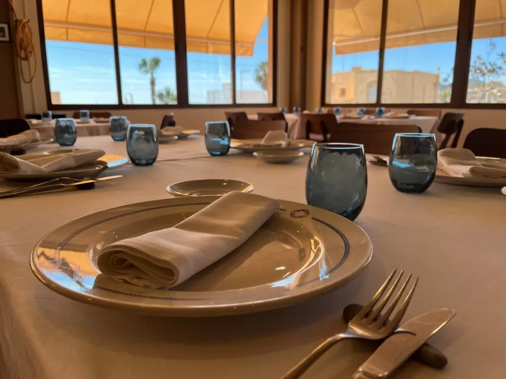 Salle du Restaurante El Mosqui à Cabo de Palos
