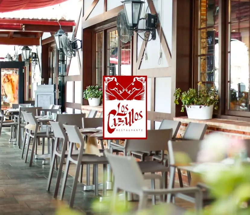 Innenraum des Restaurante Los Caballos, La Manga