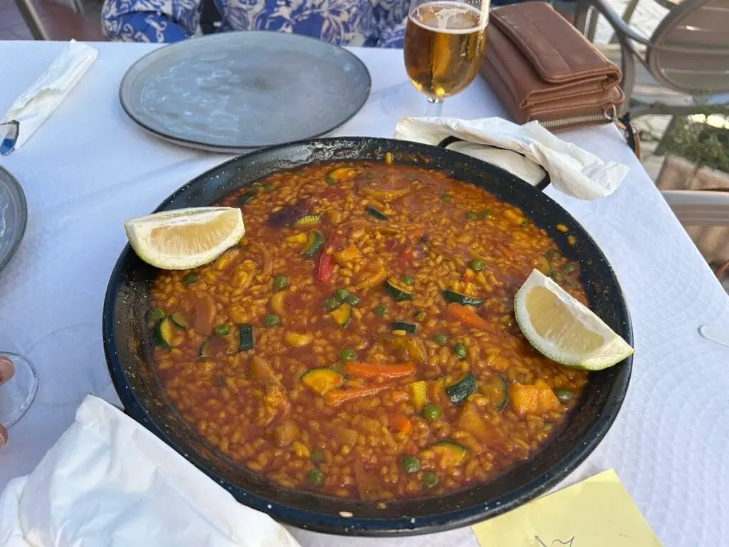 Terrasse des Restaurante Nino's, Plaza Cavanna