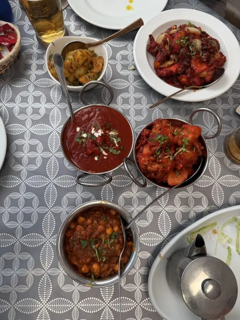 Tandoori-Gericht im Restaurante Piccolo & Tandoori, Mar de Cristal