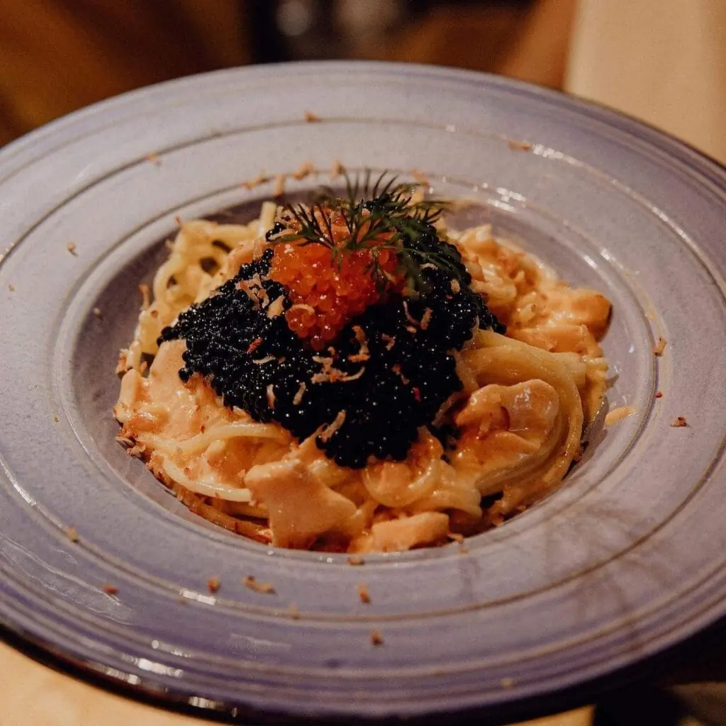Ravioli served at Scabetti Trattorian, Los Belones