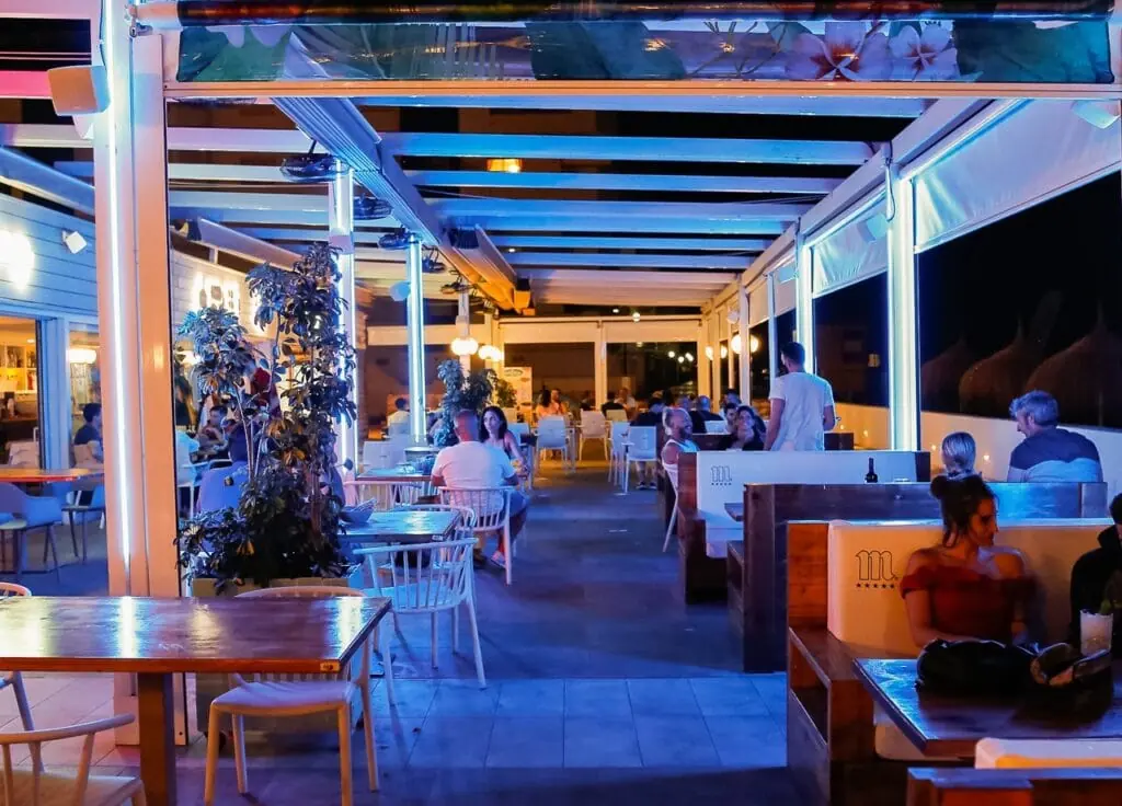 Calamar servi au Restaurante Surfing, La Manga