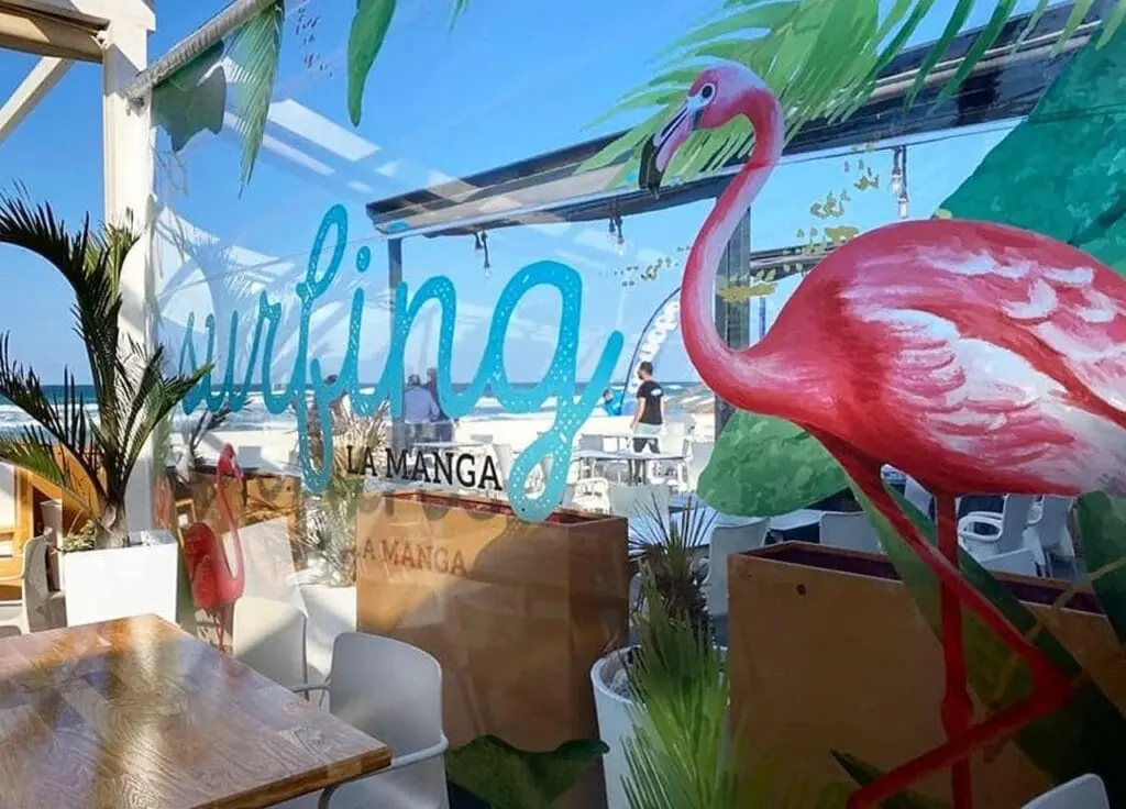 Intérieur du Restaurante Surfing