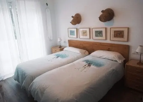 Schlafzimmer im The Blue Family House