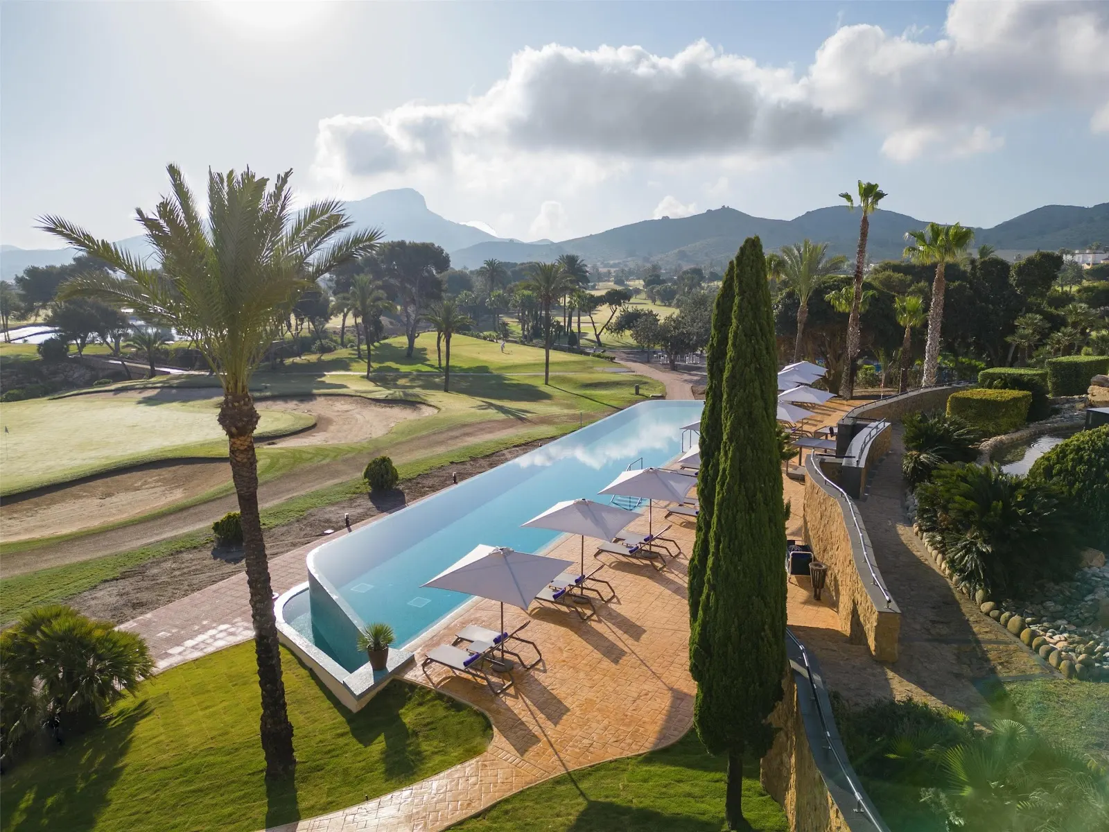 The Last Green, cocktail bar at the Grand Hyatt La Manga Club