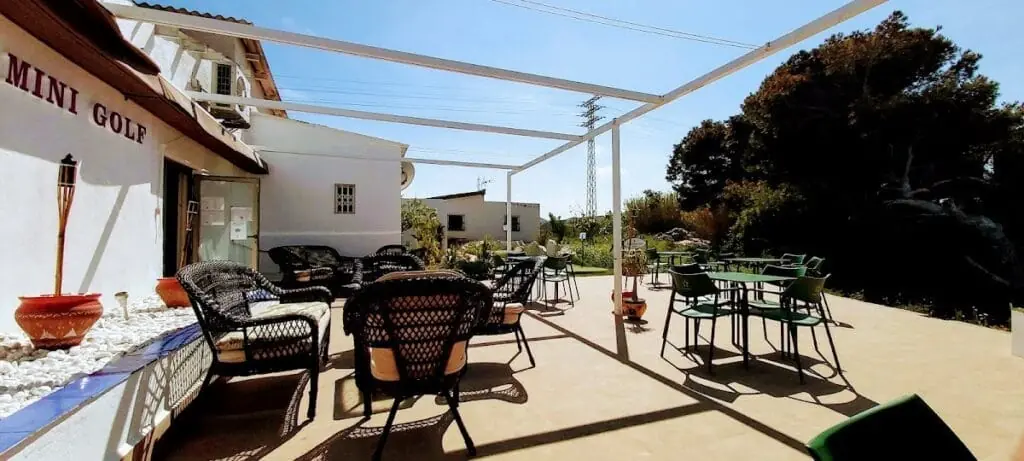 Exterior of The Palm Lounge in Cabo de Palos