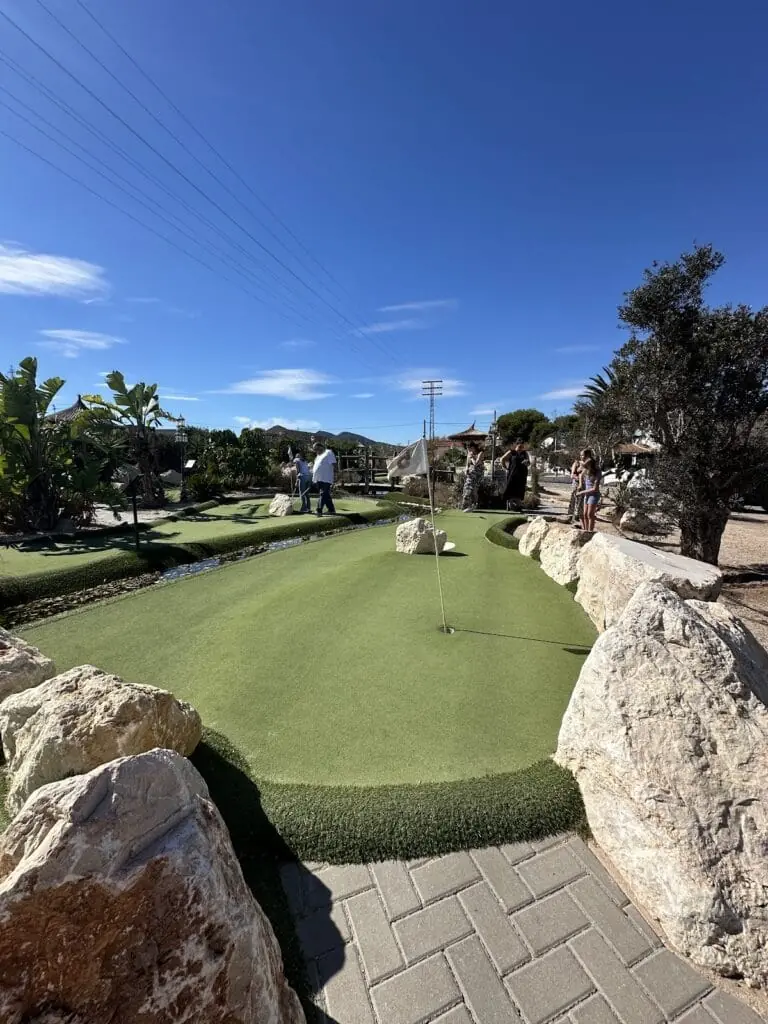 Terrasse von The Palm Lounge in Cabo de Palos