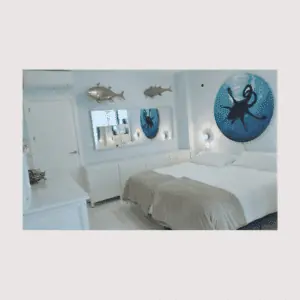 Bedroom in a managed holiday property in La Manga del Mar Menor