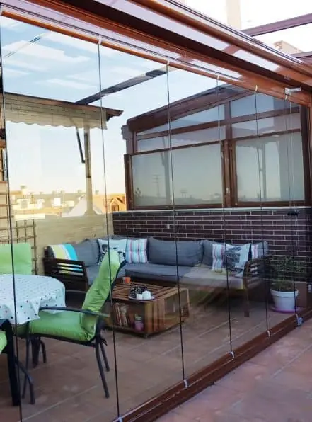 Vitroglass La Manga, Terrassenverglasungen mit Meerblick