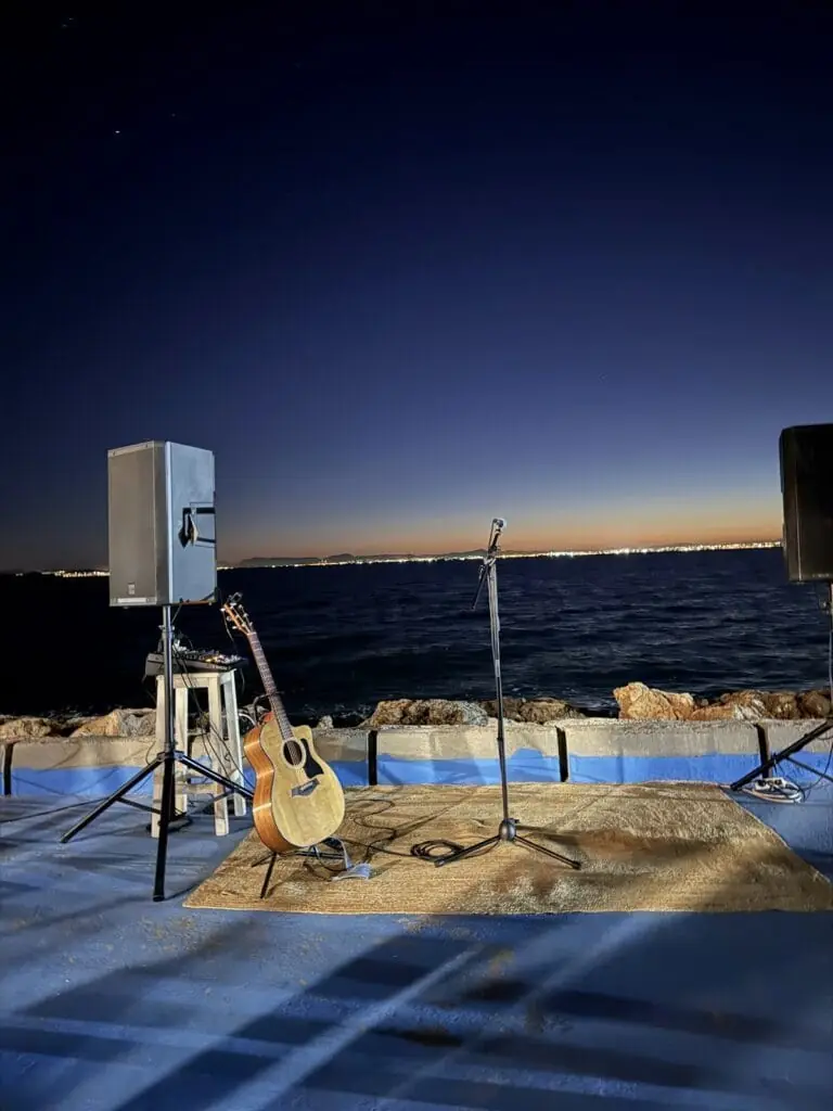 Atmosphäre in Wind Bar in La Manga