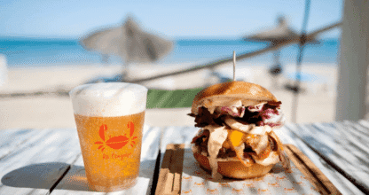 Chiringuito La cangreja (Galúa), chiringuito en La Manga del Mar Menor