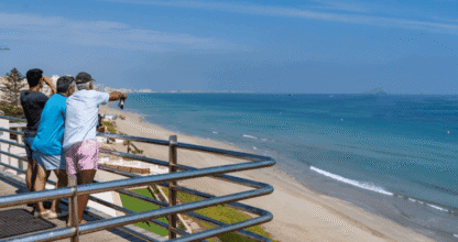 Mirador de Monteblanco (II, vista 360º), lugar de interés en La Manga del Mar Menor