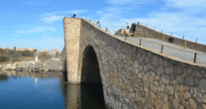 Puente de la Risa, lugar de interés en La Manga del Mar Menor