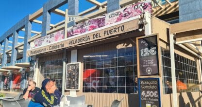 Cafetería del Puerto junto al Puerto Tomás Maestre, La Manga del Mar Menor