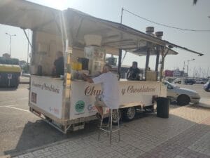 Churrería maestro chocolatero Ángel Uran