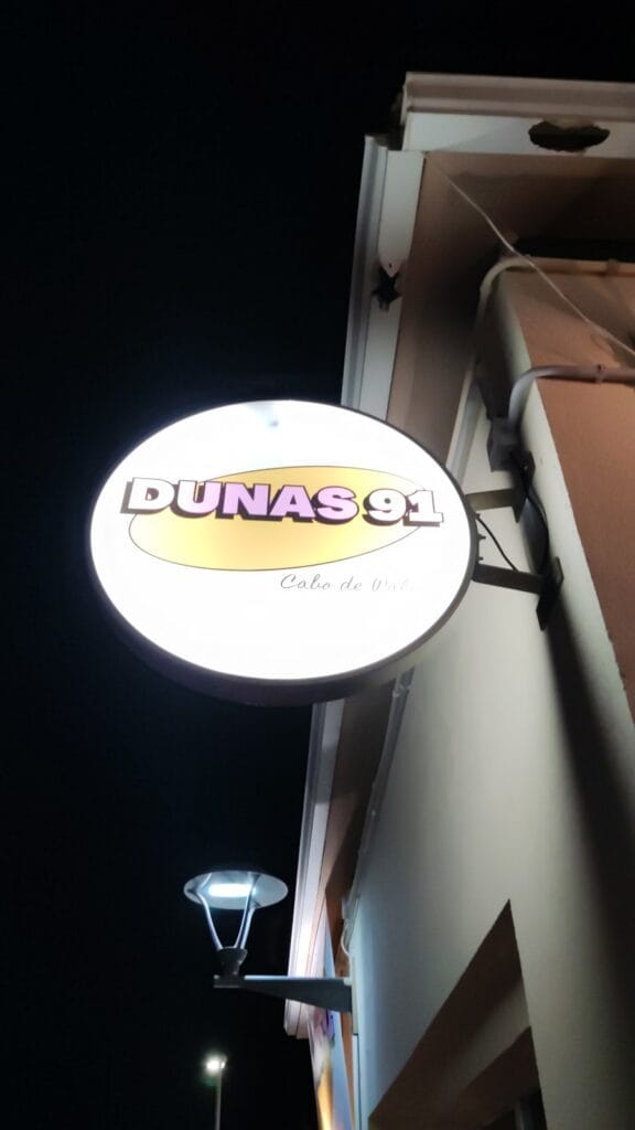 Dunas 91 — Café/Copas en Cabo de Palos