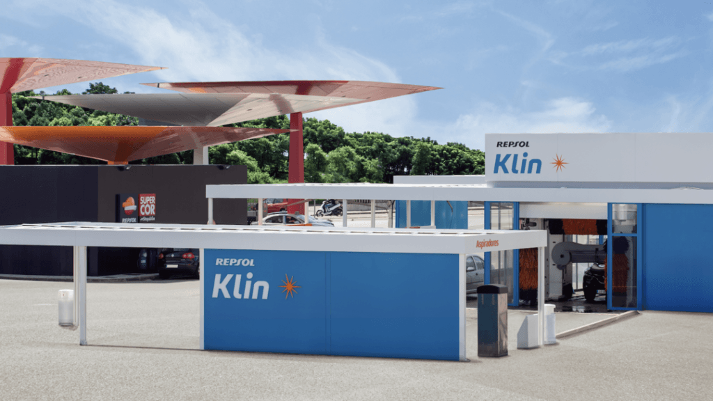 Lavado de coches Repsol Klin — Servicios en Cabo de Palos
