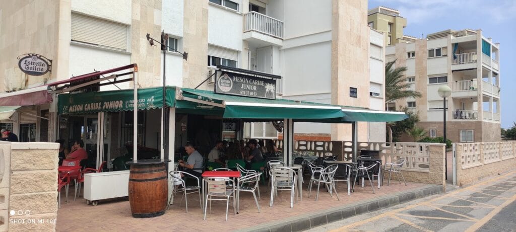 Mesón Caribe Junior con tapas y raciones en La Manga del Mar Menor
