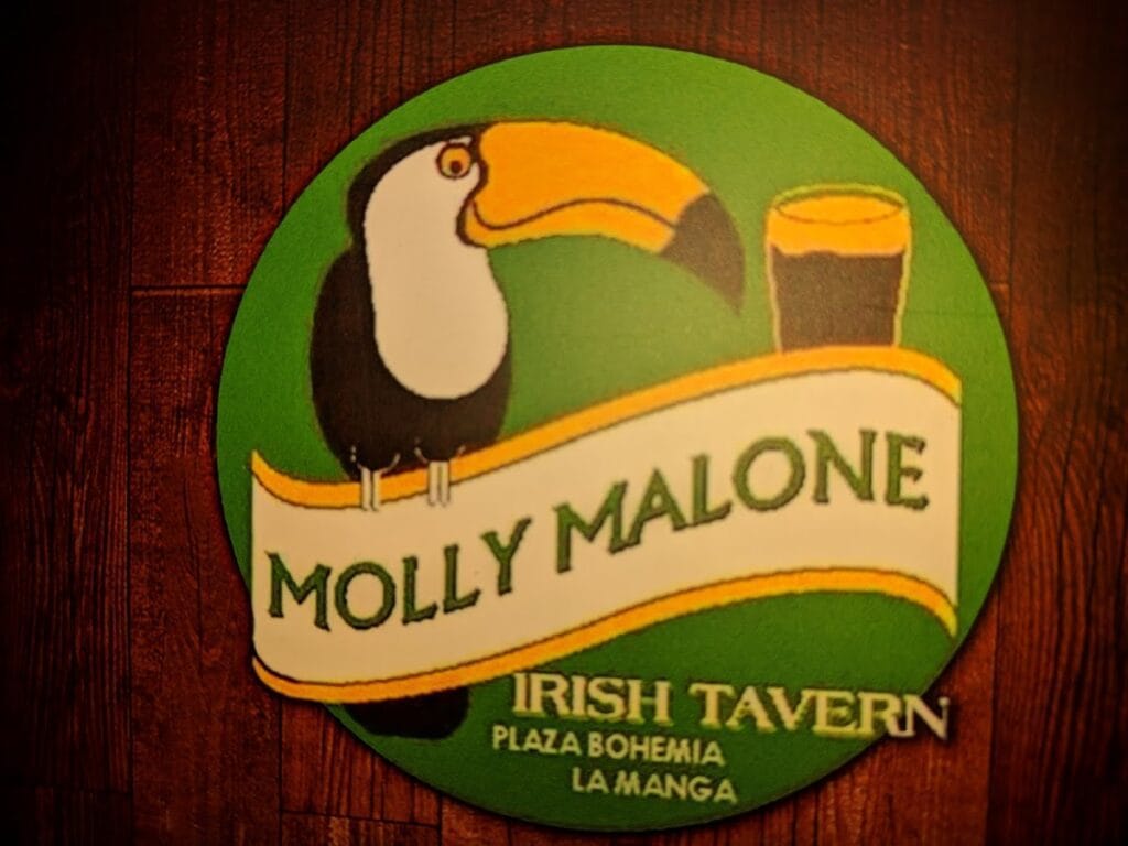 Molly Malone Irish Tabern. — Café/Copas en La Manga