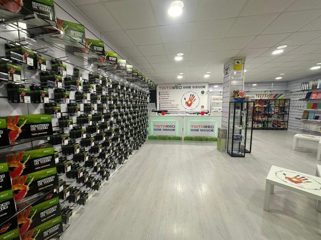 Papelería & Copistería TintaRed Mar Menor — Servicios en La Manga Club
