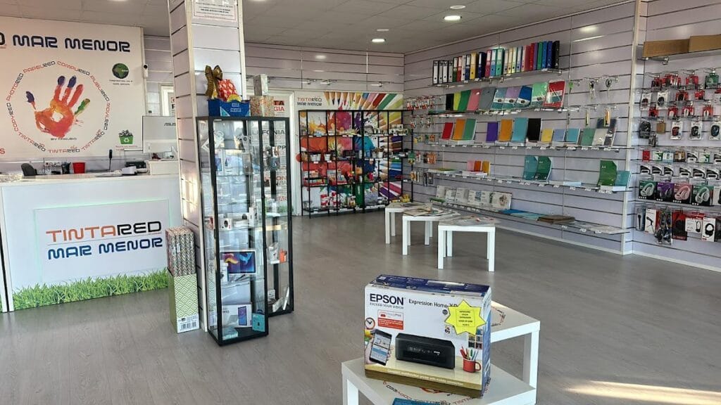 Papelería & Copistería TintaRed Mar Menor — Servicios en La Manga Club