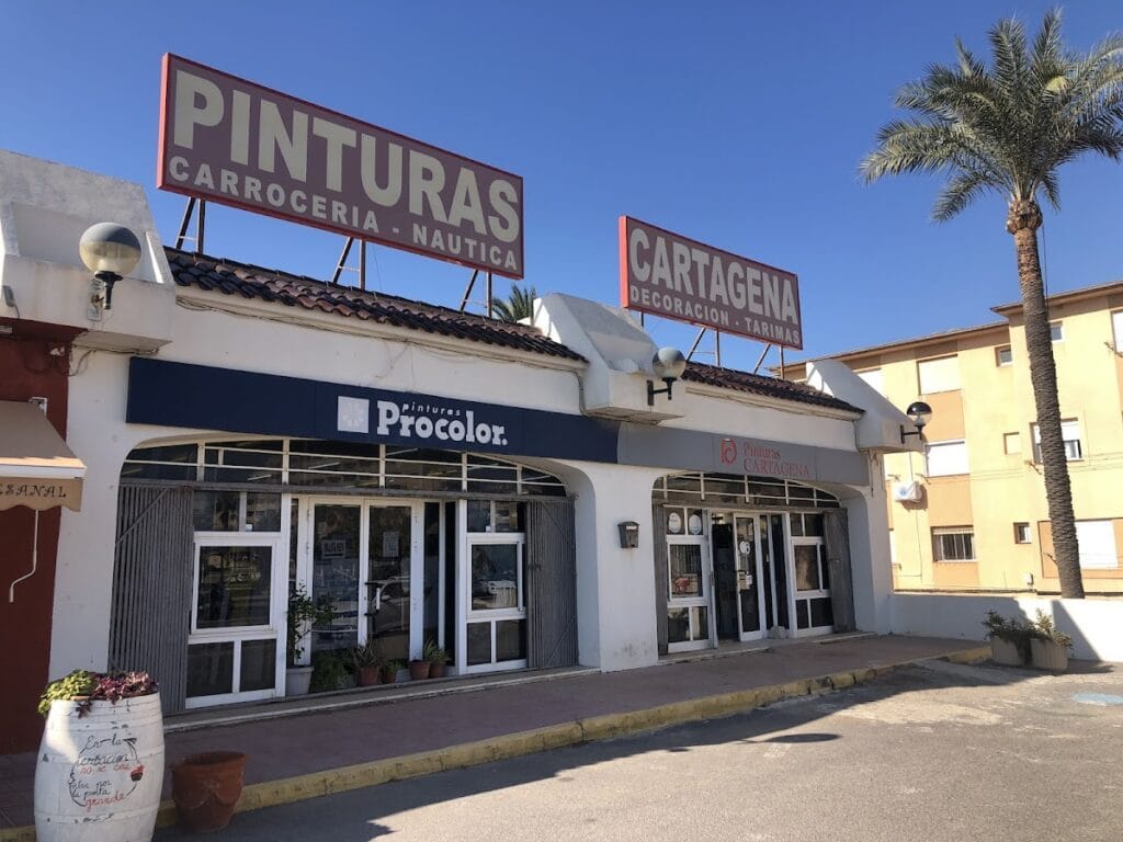 Pinturas Cartagena — Servicios en La Manga